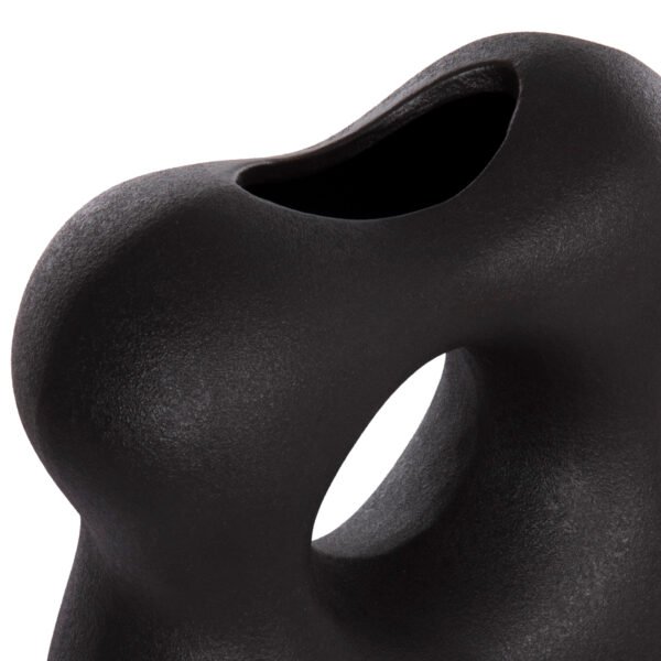 ΕΠΙΤΡΑΠΕΖΙΟ ΚΕΡΑΜΙΚΟ ΔΙΑΚΟΣΜΗΤΙΚΟ SEBOR HM4594.02 ΜΑΥΡΟ ΜΑΤ 18x9x18Υεκ - Image 8