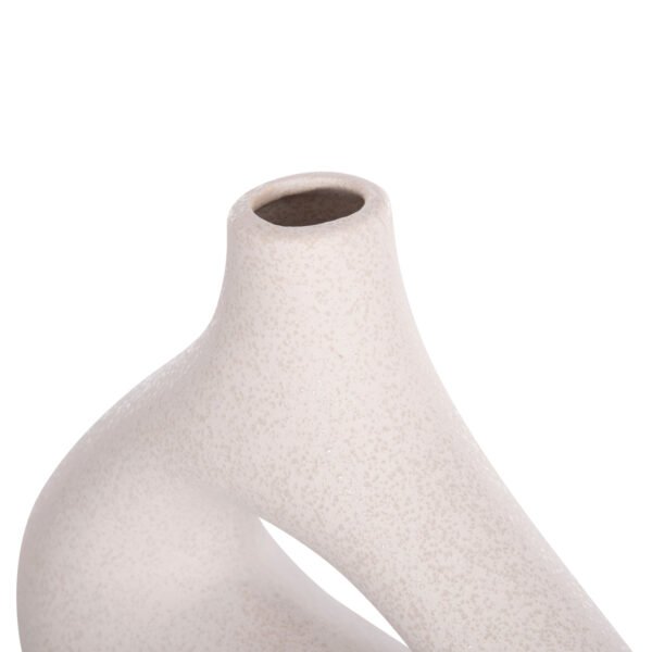 ΕΠΙΤΡΑΠΕΖΙΟ ΚΕΡΑΜΙΚΟ ΔΙΑΚΟΣΜΗΤΙΚΟ ISIL HM4597.01 ΥΠΟΛΕΥΚΟ ΚΡΥΣΤΑΛΛΙΚΟ 29x11x29Υεκ - Image 8