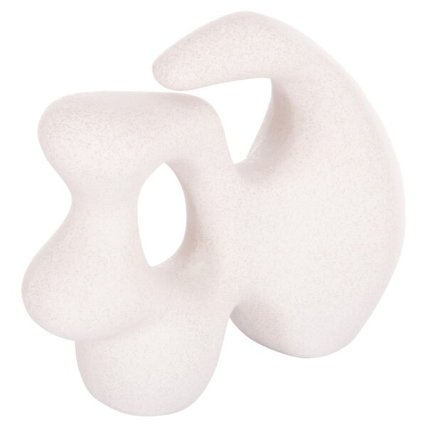 ΕΠΙΤΡΑΠΕΖΙΟ ΚΕΡΑΜΙΚΟ ΔΙΑΚΟΣΜΗΤΙΚΟ ΣΕΙΡΑ ISIL HM4596 ΚΡΥΣΤΑΛΛ.ΥΠΟΛΕΥΚΟ 33x14x29Υ εκ