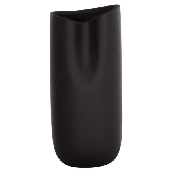 ΕΠΙΤΡΑΠΕΖΙΟ ΚΕΡΑΜΙΚΟ ΔΙΑΚΟΣΜΗΤΙΚΟ GLAΖΕ HM4606.02 ΜΑΥΡΟ ΜΑΤ 17x16