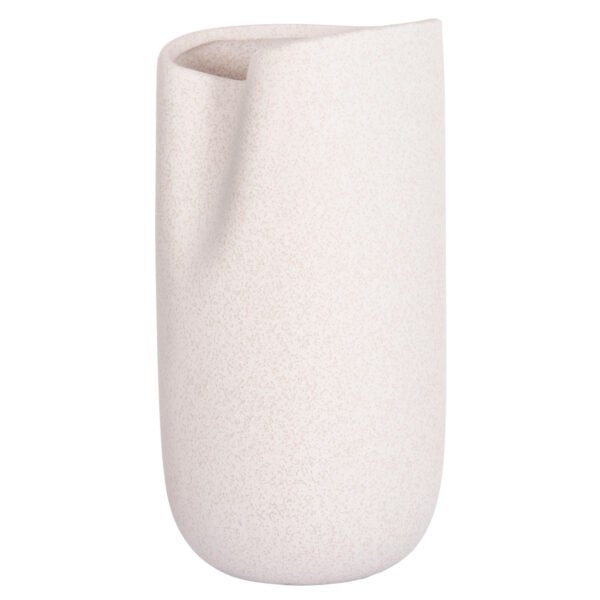 ΕΠΙΤΡΑΠΕΖΙΟ ΚΕΡΑΜΙΚΟ ΔΙΑΚΟΣΜΗΤΙΚΟ GLAΖΕ HM4607.01 ΥΠΟΛΕΥΚΟ ΚΡΥΣΤΑΛΛΙΚΟ 15x15x30Υεκ - Image 3