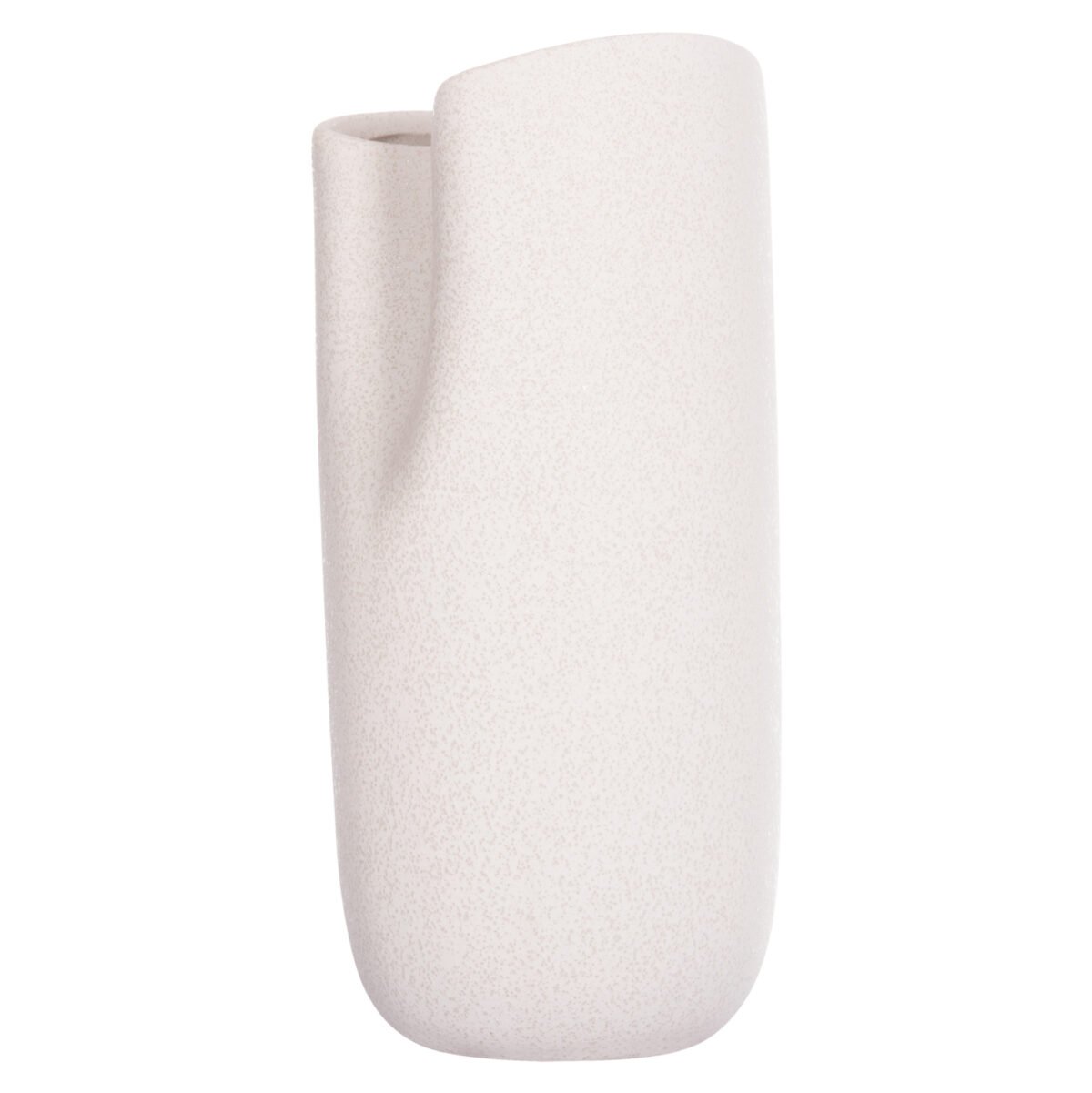 ΕΠΙΤΡΑΠΕΖΙΟ ΚΕΡΑΜΙΚΟ ΔΙΑΚΟΣΜΗΤΙΚΟ GLAΖΕ HM4606.01 ΚΡΥΣΤΑΛΛΙΚΟ ΥΠΟΛΕΥΚΟ 17x16,5x37Υεκ - Image 3