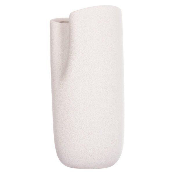 ΕΠΙΤΡΑΠΕΖΙΟ ΚΕΡΑΜΙΚΟ ΔΙΑΚΟΣΜΗΤΙΚΟ GLAΖΕ HM4606.01 ΚΡΥΣΤΑΛΛΙΚΟ ΥΠΟΛΕΥΚΟ 17x16,5x37Υεκ - Image 3