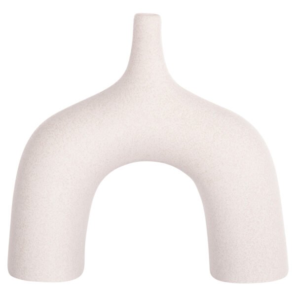 ΕΠΙΤΡΑΠΕΖΙΟ ΚΕΡΑΜΙΚΟ ΔΙΑΚΟΣΜΗΤΙΚΟ ΣΕΙΡΑ ISIL HM4601.01 ΚΡΥΣΤΑΛΛ.ΥΠΟΛΕΥΚΟ 35x10x32.5Υεκ - Image 3