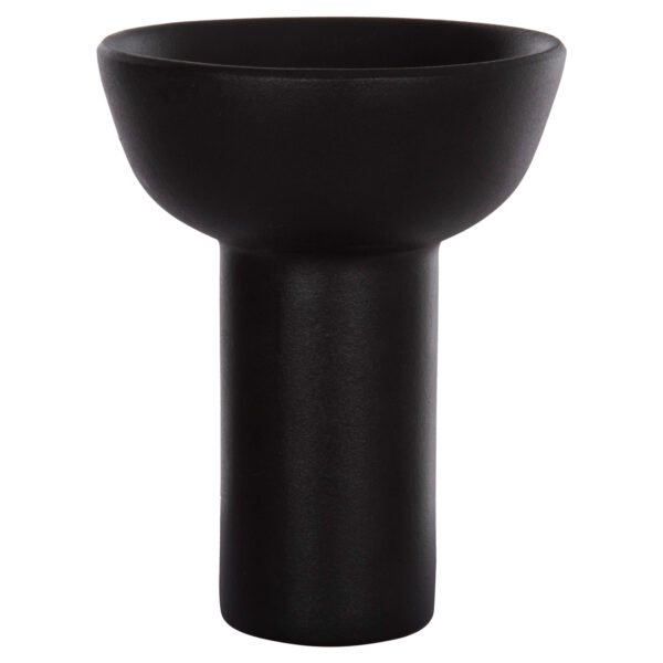 ΕΠΙΤΡΑΠΕΖΙΟ ΚΕΡΑΜΙΚΟ ΔΙΑΚΟΣΜΗΤΙΚΟ ELENDIL HM4603.02 ΜΑΥΡΟ ΜΑΤ Φ20x26.5Υεκ