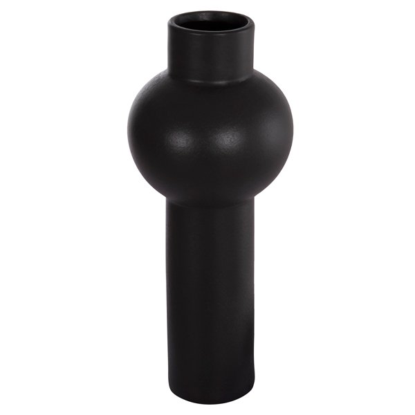 ΕΠΙΤΡΑΠΕΖΙΟ ΚΕΡΑΜΙΚΟ ΔΙΑΚΟΣΜΗΤΙΚΟ SCEPTER HM4604.02 ΜΑΥΡΟ ΜΑΤ Φ17x39Υεκ