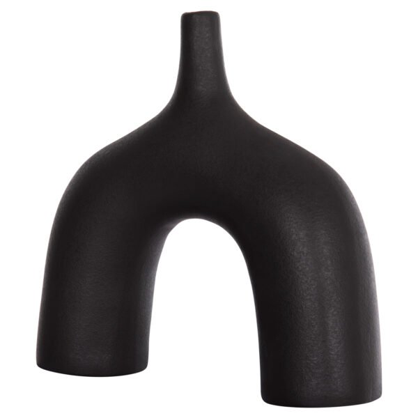 ΕΠΙΤΡΑΠΕΖΙΟ ΚΕΡΑΜΙΚΟ ΔΙΑΚΟΣΜΗΤΙΚΟ ΣΕΙΡΑ ISIL HM4601.02 ΜΑΥΡΟ ΜΑΤ 35x10x32.5Υεκ - Image 4