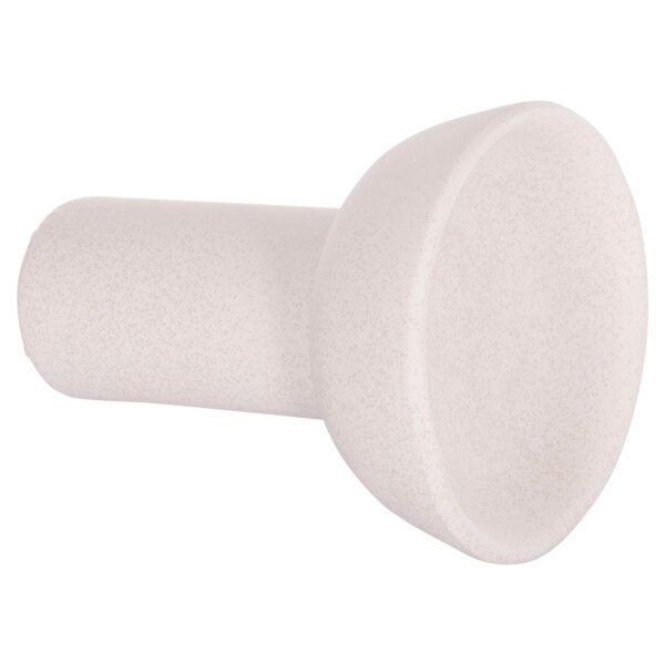 ΕΠΙΤΡΑΠΕΖΙΟ ΚΕΡΑΜΙΚΟ ΔΙΑΚΟΣΜΗΤΙΚΟ ELENDIL HM4603.01 ΥΠΟΛΕΥΚΟ ΚΡΥΣΤΑΛΛΙΚΟ Φ20x26,5Υεκ - Image 4