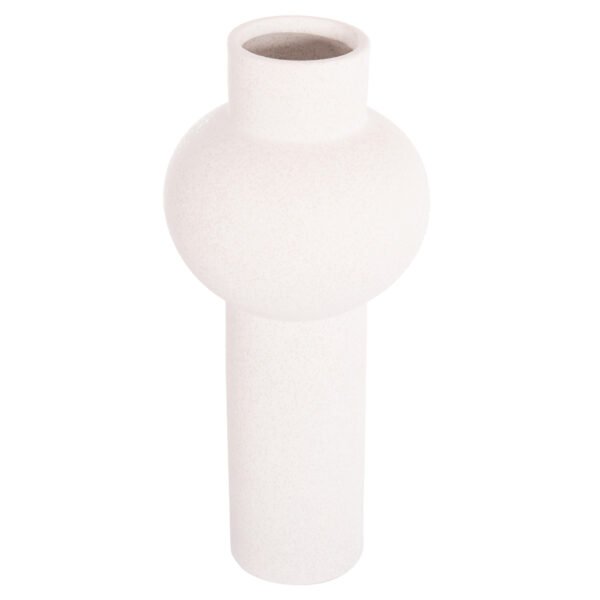 ΕΠΙΤΡΑΠΕΖΙΟ ΚΕΡΑΜΙΚΟ ΔΙΑΚΟΣΜΗΤΙΚΟ SCEPTER HM4604.01 ΥΠΟΛΕΥΚΟ ΚΡΥΣΤΑΛΛΙΚΟ Φ17x39Υεκ - Image 4