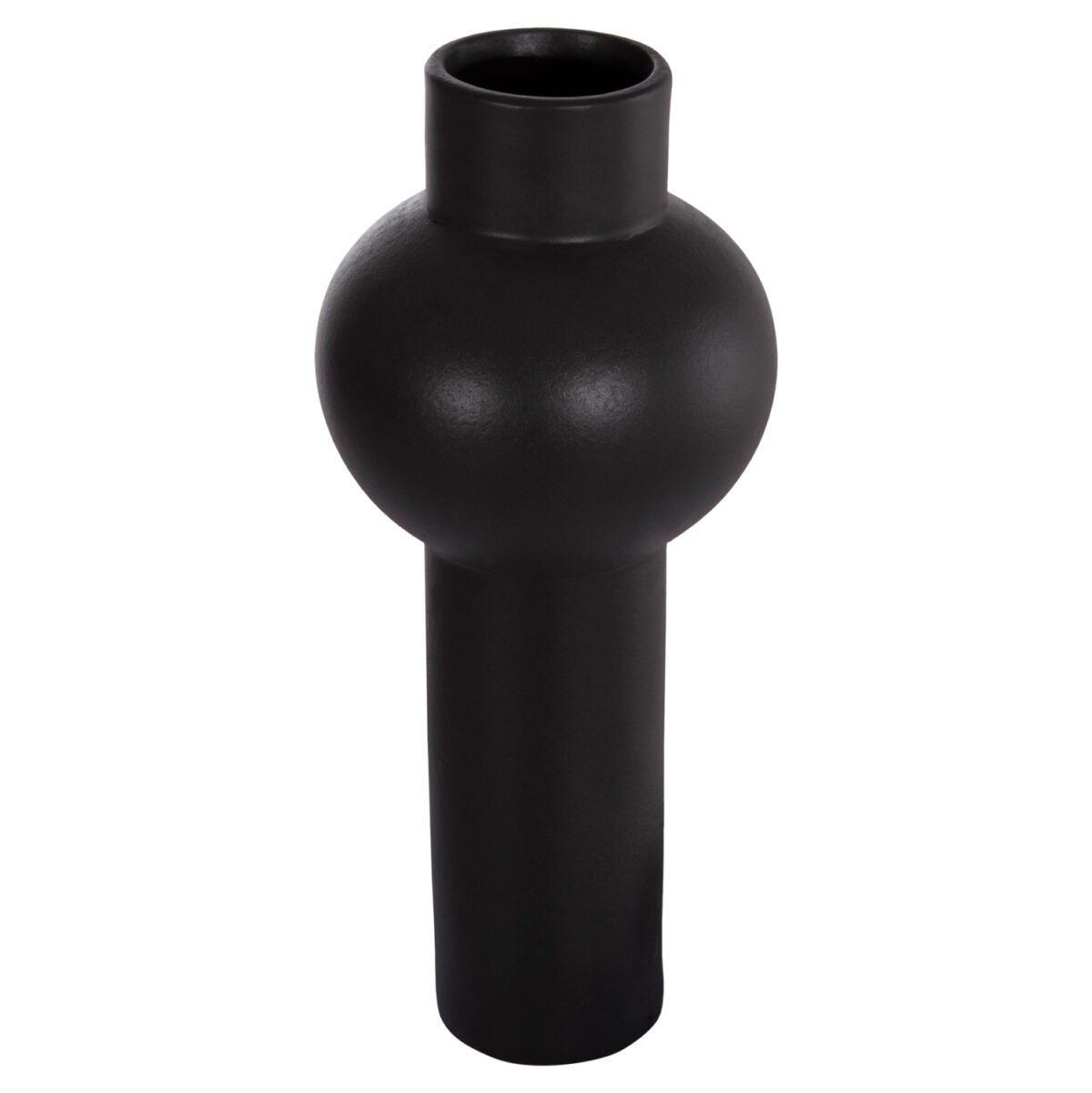 ΕΠΙΤΡΑΠΕΖΙΟ ΚΕΡΑΜΙΚΟ ΔΙΑΚΟΣΜΗΤΙΚΟ SCEPTER HM4604.02 ΜΑΥΡΟ ΜΑΤ Φ17x39Υεκ - Image 4