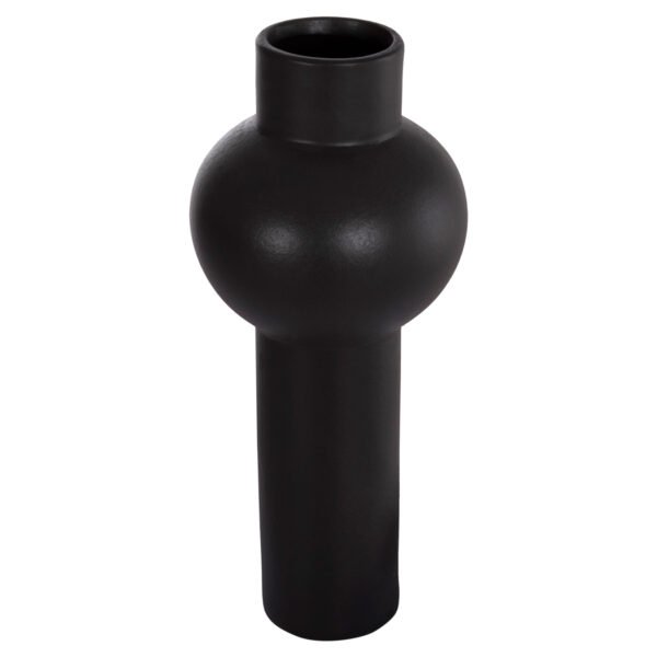 ΕΠΙΤΡΑΠΕΖΙΟ ΚΕΡΑΜΙΚΟ ΔΙΑΚΟΣΜΗΤΙΚΟ SCEPTER HM4604.02 ΜΑΥΡΟ ΜΑΤ Φ17x39Υεκ - Image 4