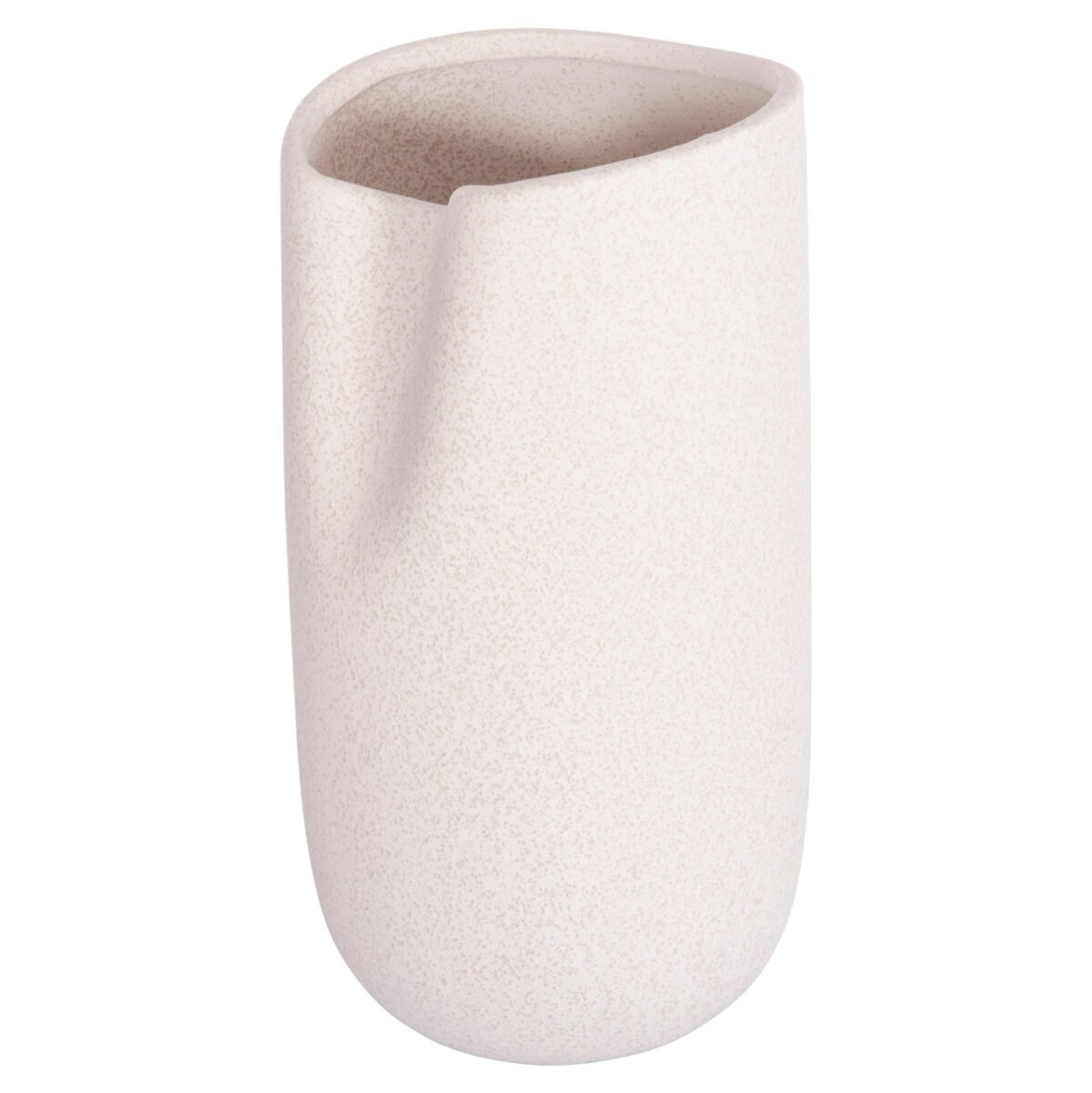 ΕΠΙΤΡΑΠΕΖΙΟ ΚΕΡΑΜΙΚΟ ΔΙΑΚΟΣΜΗΤΙΚΟ GLAΖΕ HM4607.01 ΥΠΟΛΕΥΚΟ ΚΡΥΣΤΑΛΛΙΚΟ 15x15x30Υεκ - Image 4