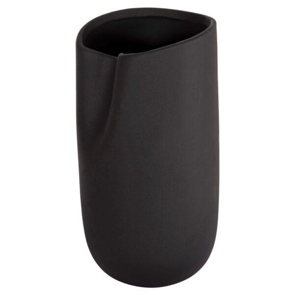 ΕΠΙΤΡΑΠΕΖΙΟ ΚΕΡΑΜΙΚΟ ΔΙΑΚΟΣΜΗΤΙΚΟ GLAΖΕ HM4607.02 ΜΑΥΡΟ ΜΑΤ 15x15x30Υεκ - Image 4