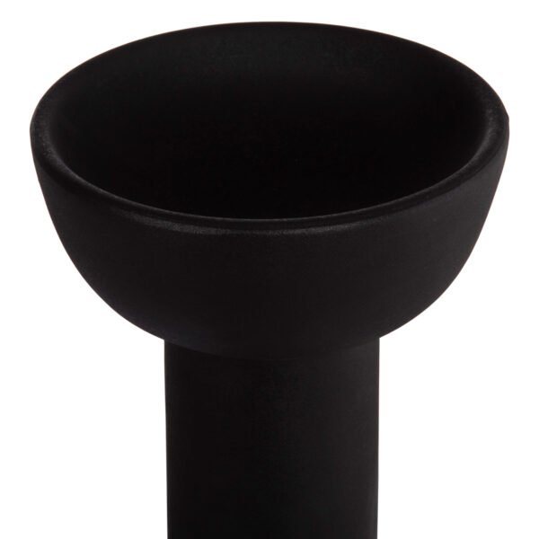 ΕΠΙΤΡΑΠΕΖΙΟ ΚΕΡΑΜΙΚΟ ΔΙΑΚΟΣΜΗΤΙΚΟ ELENDIL HM4602.02 ΜΑΥΡΟ ΜΑΤ Φ23x32Υ εκ - Image 5