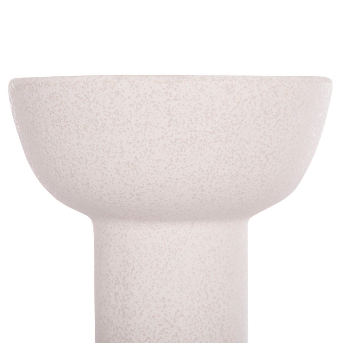 ΕΠΙΤΡΑΠΕΖΙΟ ΚΕΡΑΜΙΚΟ ΔΙΑΚΟΣΜΗΤΙΚΟ ELENDIL HM4603.01 ΥΠΟΛΕΥΚΟ ΚΡΥΣΤΑΛΛΙΚΟ Φ20x26,5Υεκ - Image 5