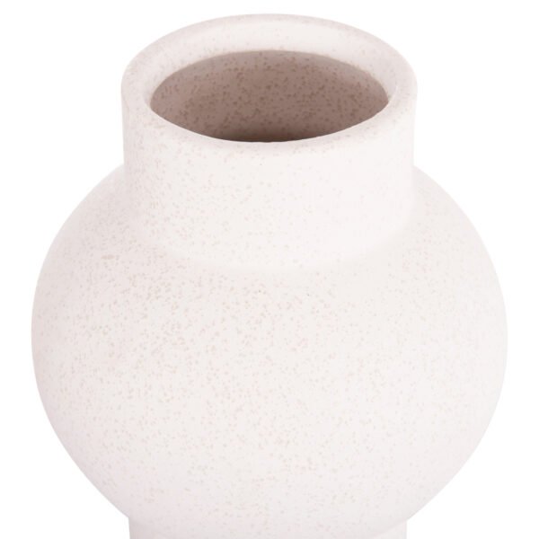 ΕΠΙΤΡΑΠΕΖΙΟ ΚΕΡΑΜΙΚΟ ΔΙΑΚΟΣΜΗΤΙΚΟ SCEPTER HM4605.01 ΥΠΟΛΕΥΚΟ ΚΡΥΣΤΑΛΛΙΚΟ Φ15x30Υεκ - Image 5