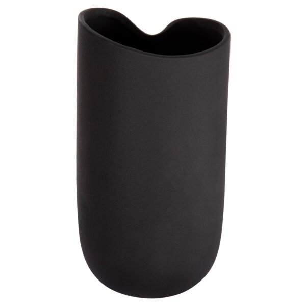 ΕΠΙΤΡΑΠΕΖΙΟ ΚΕΡΑΜΙΚΟ ΔΙΑΚΟΣΜΗΤΙΚΟ GLAΖΕ HM4607.02 ΜΑΥΡΟ ΜΑΤ 15x15x30Υεκ - Image 5