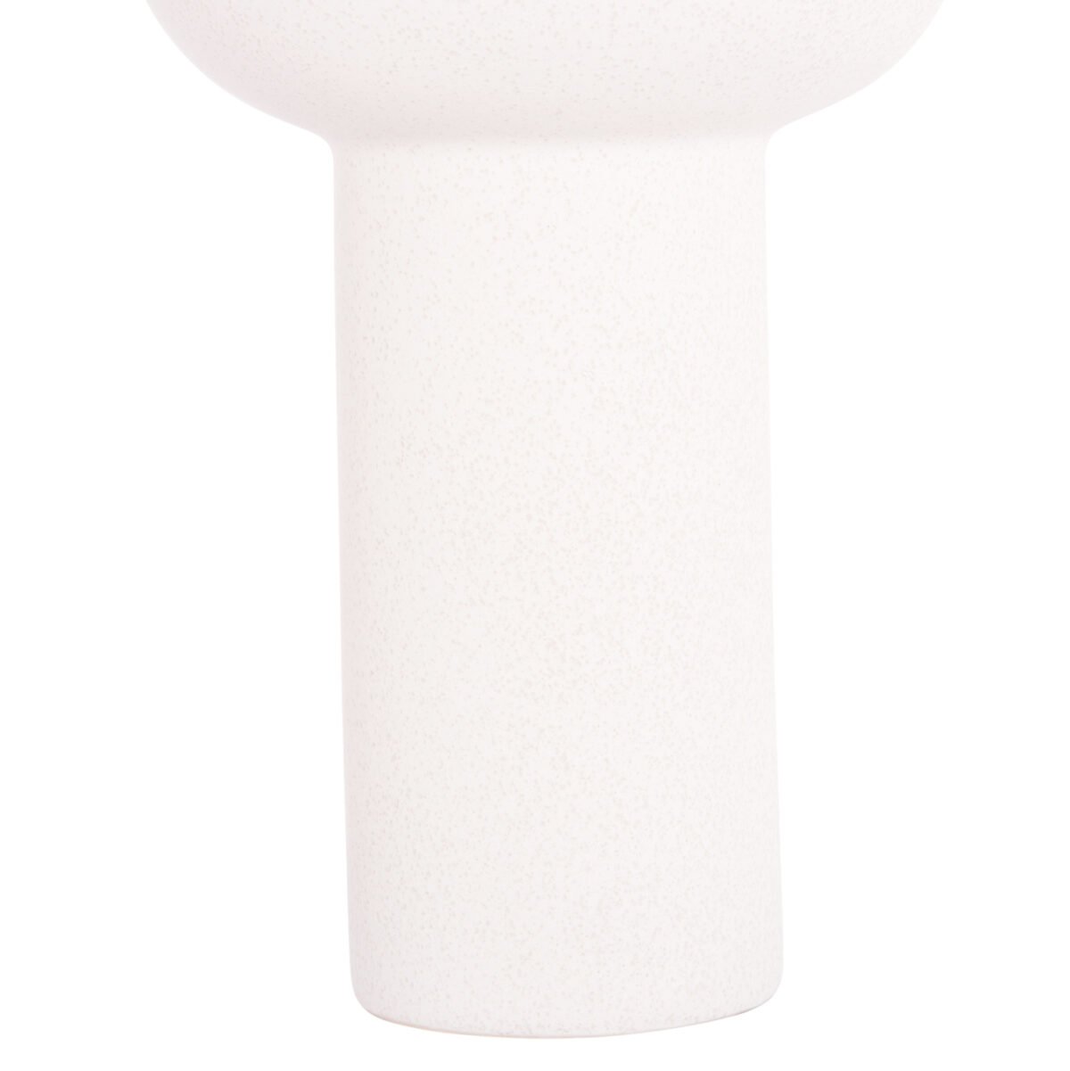 ΕΠΙΤΡΑΠΕΖΙΟ ΚΕΡΑΜΙΚΟ ΔΙΑΚΟΣΜΗΤΙΚΟ ELENDIL HM4602.01 ΥΠΟΛΕΥΚΟ ΚΡΥΣΤΑΛΛΙΚΟ Φ23x32Υ εκ. - Image 6