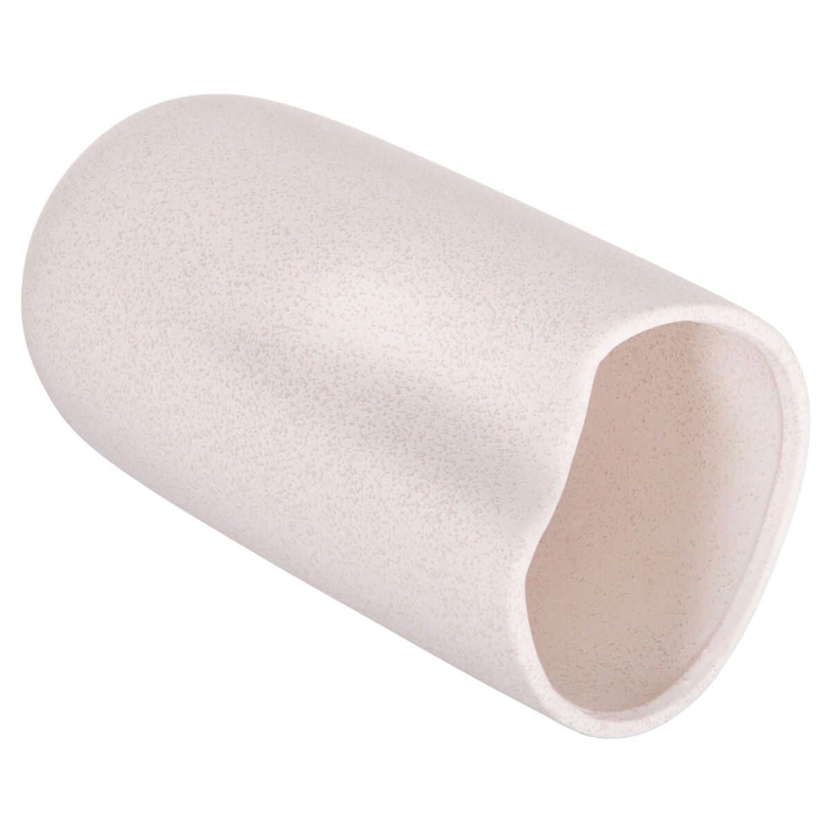 ΕΠΙΤΡΑΠΕΖΙΟ ΚΕΡΑΜΙΚΟ ΔΙΑΚΟΣΜΗΤΙΚΟ GLAΖΕ HM4607.01 ΥΠΟΛΕΥΚΟ ΚΡΥΣΤΑΛΛΙΚΟ 15x15x30Υεκ - Image 6