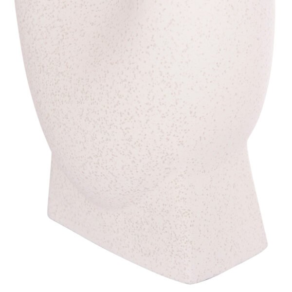 ΕΠΙΤΡΑΠΕΖΙΟ ΚΕΡΑΜΙΚΟ ΔΙΑΚΟΣΜΗΤΙΚΟ ΣΕΙΡΑ GLAΖΕ HM4609.01 ΚΡΥΣΤΑΛΛ.ΥΠΟΛΕΥΚΟ 16.5x11x38Υεκ - Image 6