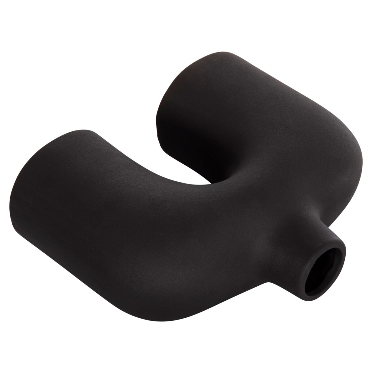 ΕΠΙΤΡΑΠΕΖΙΟ ΚΕΡΑΜΙΚΟ ΔΙΑΚΟΣΜΗΤΙΚΟ ISIL HM4600.02 ΜΑΥΡΟ ΜΑΤ 27x9,5x22,5Y εκ. - Image 6