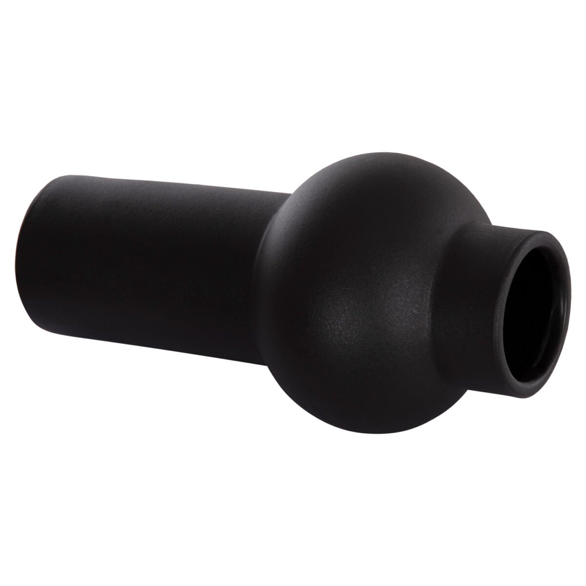 ΕΠΙΤΡΑΠΕΖΙΟ ΚΕΡΑΜΙΚΟ ΔΙΑΚΟΣΜΗΤΙΚΟ SCEPTER HM4605.02 ΜΑΥΡΟ ΜΑΤ Φ15x30Υ εκ. - Image 7