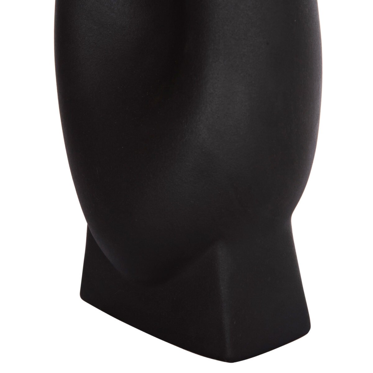 ΕΠΙΤΡΑΠΕΖΙΟ ΚΕΡΑΜΙΚΟ ΔΙΑΚΟΣΜΗΤΙΚΟ ΣΕΙΡΑ GLAΖΕ HM4609.02 ΜΑΥΡΟ ΜΑΤ 16.5x11x38Υεκ - Image 7