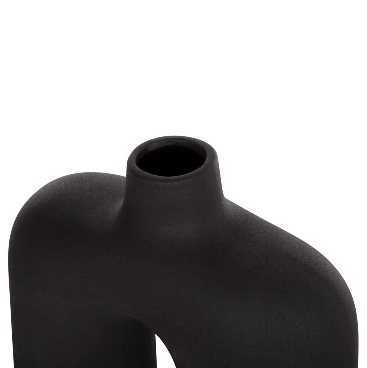 ΕΠΙΤΡΑΠΕΖΙΟ ΚΕΡΑΜΙΚΟ ΔΙΑΚΟΣΜΗΤΙΚΟ ISIL HM4600.02 ΜΑΥΡΟ ΜΑΤ 27x9,5x22,5Y εκ. - Image 7