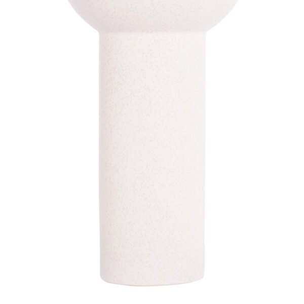 ΕΠΙΤΡΑΠΕΖΙΟ ΚΕΡΑΜΙΚΟ ΔΙΑΚΟΣΜΗΤΙΚΟ SCEPTER HM4604.01 ΥΠΟΛΕΥΚΟ ΚΡΥΣΤΑΛΛΙΚΟ Φ17x39Υεκ - Image 7