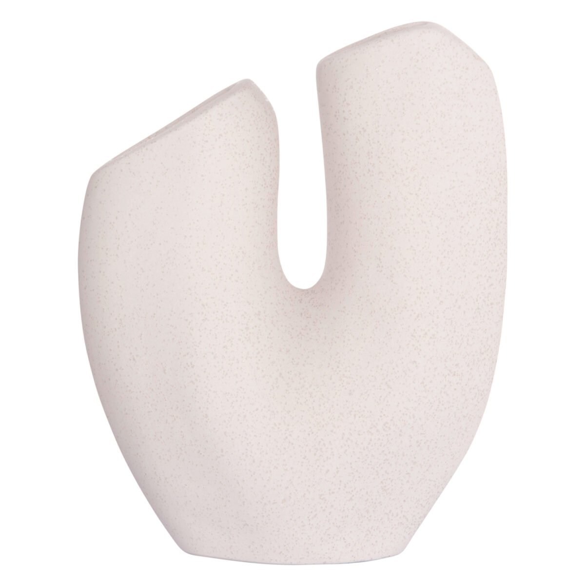 ΕΠΙΤΡΑΠΕΖΙΟ ΚΕΡΑΜΙΚΟ ΔΙΑΚΟΣΜΗΤΙΚΟ ARKEN HM4619.01 ΚΡΥΣΤΑΛΛΙΚΟ ΥΠΟΛΕΥΚΟ 20,5x8x26Υεκ - Image 3