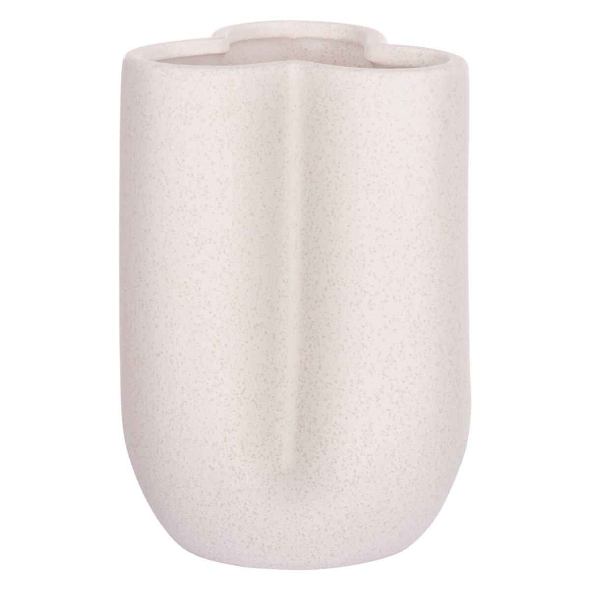 ΕΠΙΤΡΑΠΕΖΙΟ ΚΕΡΑΜΙΚΟ ΔΙΑΚΟΣΜΗΤΙΚΟ GLAΖΕ HM4613.01 ΚΡΥΣΤΑΛΛΙΚΟ ΥΠΟΛΕΥΚΟ Φ16x22Υεκ - Image 3