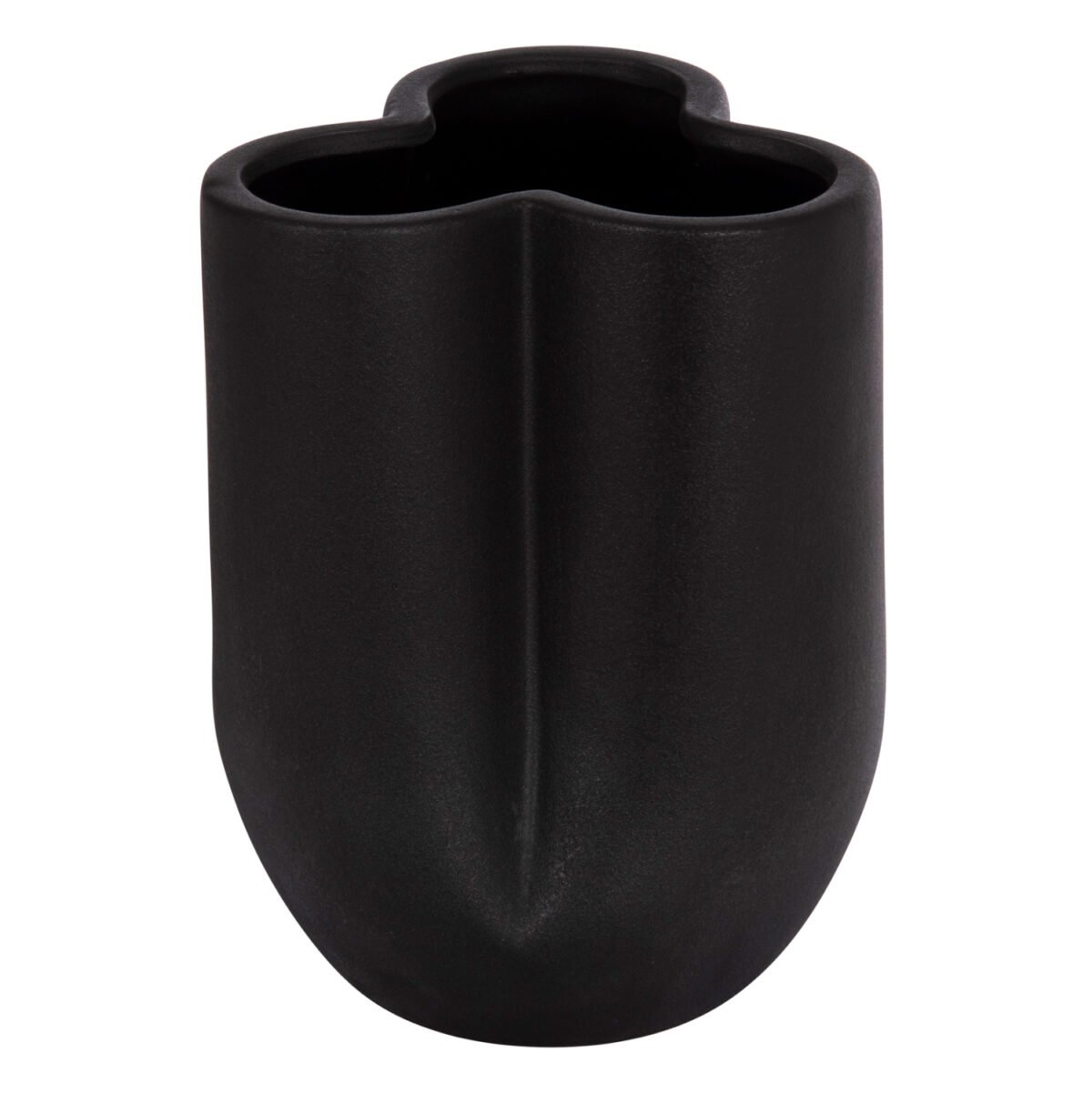 ΕΠΙΤΡΑΠΕΖΙΟ ΚΕΡΑΜΙΚΟ ΔΙΑΚΟΣΜΗΤΙΚΟ GLAΖΕ HM4613.02 ΜΑΥΡΟ ΜΑΤ Φ16x22Υεκ - Image 3