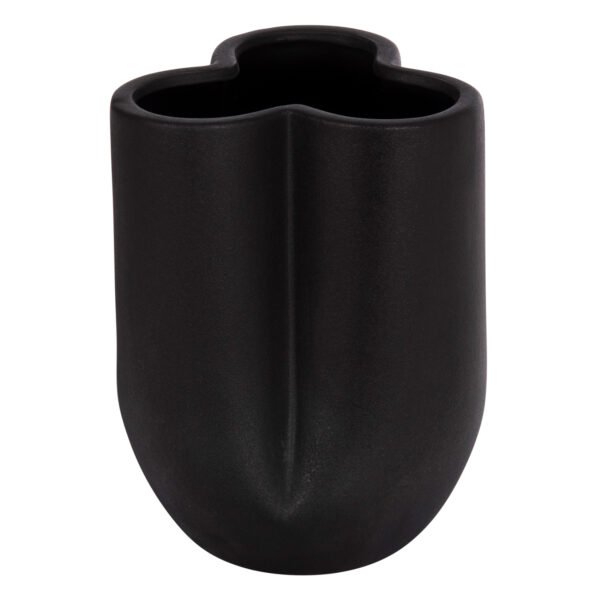 ΕΠΙΤΡΑΠΕΖΙΟ ΚΕΡΑΜΙΚΟ ΔΙΑΚΟΣΜΗΤΙΚΟ GLAΖΕ HM4613.02 ΜΑΥΡΟ ΜΑΤ Φ16x22Υεκ - Image 3