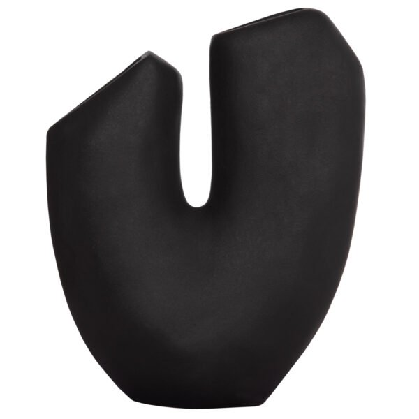 ΕΠΙΤΡΑΠΕΖΙΟ ΚΕΡΑΜΙΚΟ ΔΙΑΚΟΣΜΗΤΙΚΟ ARKEN HM4618.02 ΜΑΥΡΟ ΜΑΤ 29x8x37Υεκ - Image 3