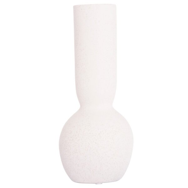 ΕΠΙΤΡΑΠΕΖΙΟ ΚΕΡΑΜΙΚΟ ΔΙΑΚΟΣΜΗΤΙΚΟ GALAD HM4616.01 ΚΡΥΣΤΑΛΛΙΚΟ ΥΠΟΛΕΥΚΟ Φ11x26Υεκ - Image 3