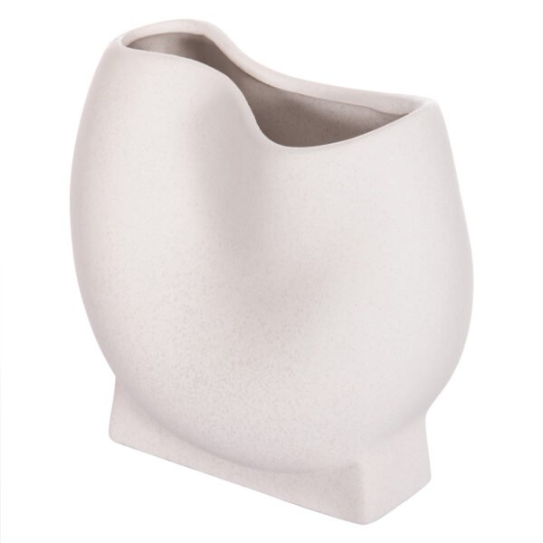 ΕΠΙΤΡΑΠΕΖΙΟ ΚΕΡΑΜΙΚΟ ΔΙΑΚΟΣΜΗΤΙΚΟ GLAΖΕ HM4610.01 ΥΠΟΛΕΥΚΟ ΚΡΥΣΤΑΛΛΙΚΟ 26x14x25Υεκ - Image 4