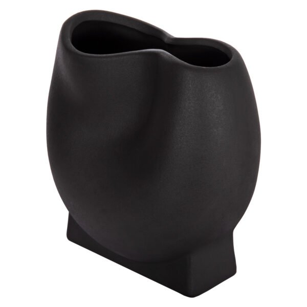 ΕΠΙΤΡΑΠΕΖΙΟ ΚΕΡΑΜΙΚΟ ΔΙΑΚΟΣΜΗΤΙΚΟ GLAΖΕ HM4610.02 ΜΑΥΡΟ ΜΑΤ 26x14x25Υεκ - Image 4