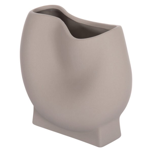 ΕΠΙΤΡΑΠΕΖΙΟ ΚΕΡΑΜΙΚΟ ΔΙΑΚΟΣΜΗΤΙΚΟ GLAΖΕ HM4610.03 ΓΚΡΙ ΜΑΤ 26x14x25Υεκ - Image 4