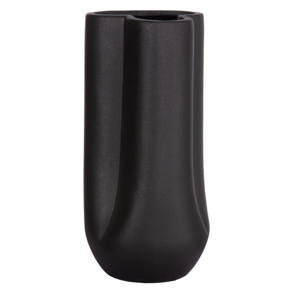 ΕΠΙΤΡΑΠΕΖΙΟ ΚΕΡΑΜΙΚΟ ΔΙΑΚΟΣΜΗΤΙΚΟ GLAΖΕ HM4612.02 ΜΑΥΡΟ ΜΑΤ Φ14x29Υεκ - Image 4