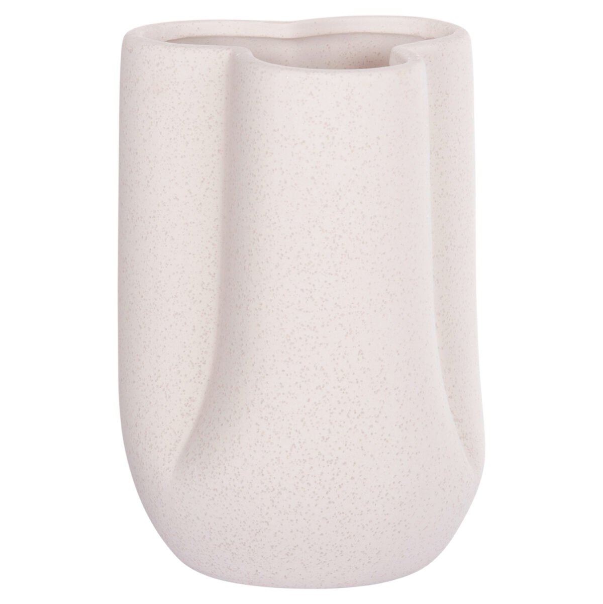 ΕΠΙΤΡΑΠΕΖΙΟ ΚΕΡΑΜΙΚΟ ΔΙΑΚΟΣΜΗΤΙΚΟ GLAΖΕ HM4613.01 ΚΡΥΣΤΑΛΛΙΚΟ ΥΠΟΛΕΥΚΟ Φ16x22Υεκ - Image 4