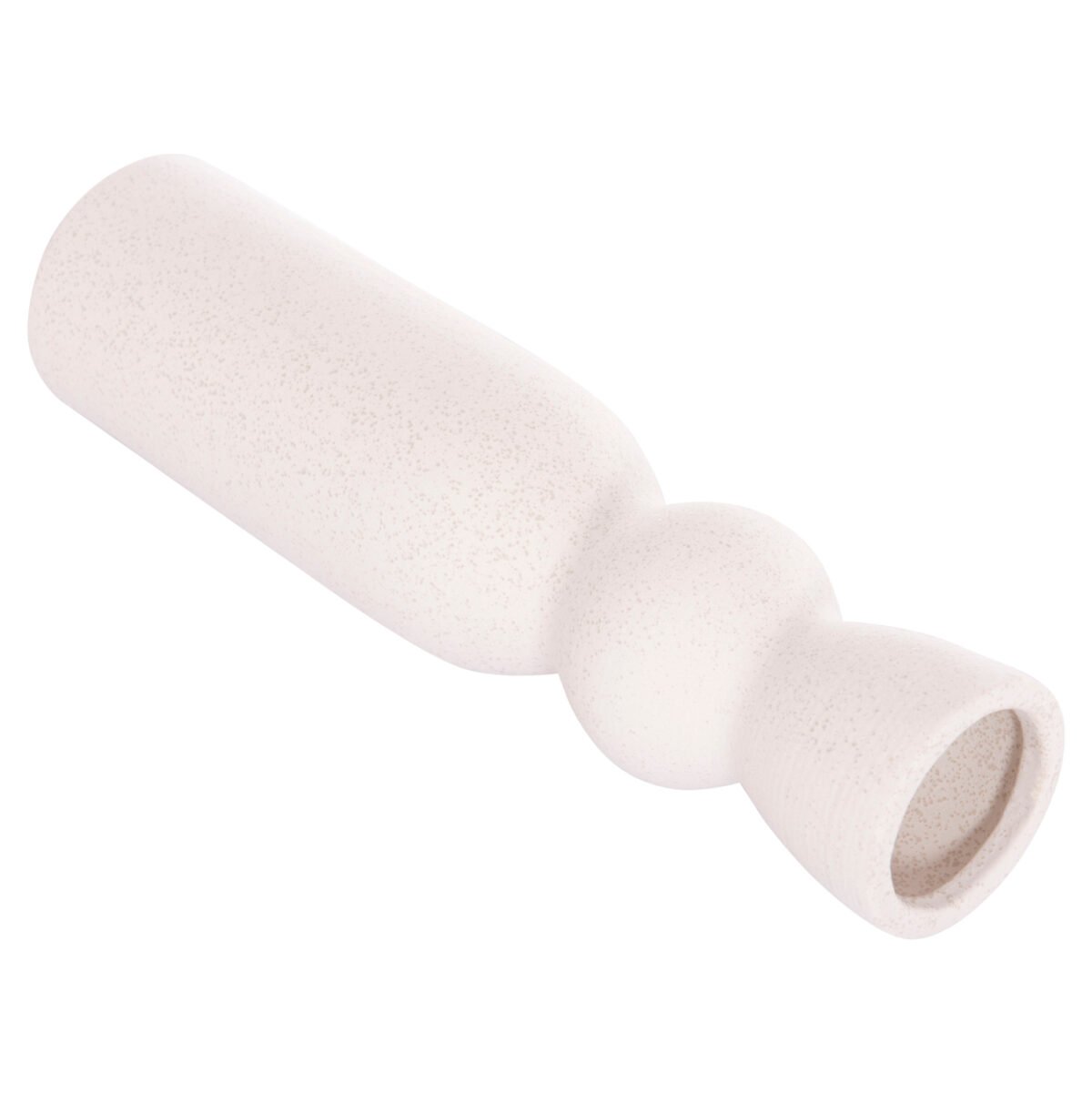 ΕΠΙΤΡΑΠΕΖΙΟ ΚΕΡΑΜΙΚΟ ΔΙΑΚΟΣΜΗΤΙΚΟ SCEPTER HM4614.01 ΚΡΥΣΤΑΛΛΙΚΟ ΥΠΟΛΕΥΚΟ Φ8x35Υεκ - Image 4