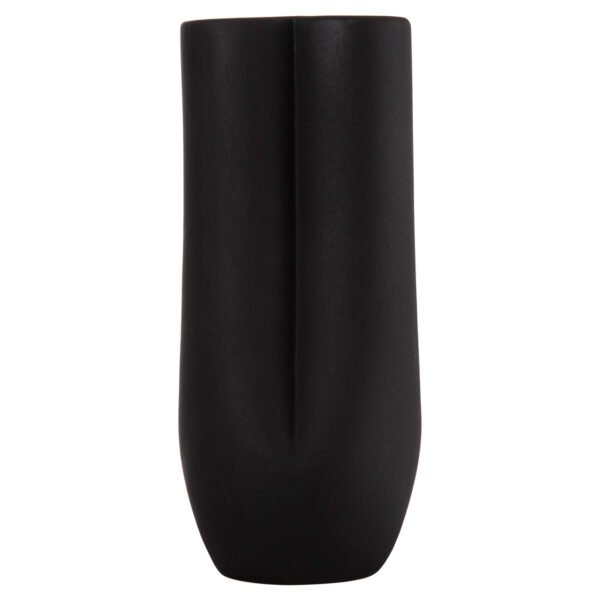 ΕΠΙΤΡΑΠΕΖΙΟ ΚΕΡΑΜΙΚΟ ΔΙΑΚΟΣΜΗΤΙΚΟ GLAΖΕ HM4611.02 ΜΑΥΡΟ ΜΑΤ Φ14x34Υ εκ. - Image 4