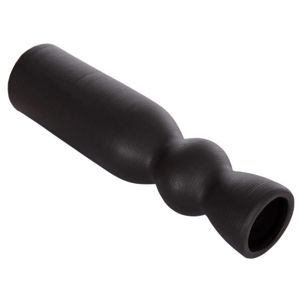 ΕΠΙΤΡΑΠΕΖΙΟ ΚΕΡΑΜΙΚΟ ΔΙΑΚΟΣΜΗΤΙΚΟ SCEPTER HM4614.02 ΜΑΥΡΟ ΜΑΤ Φ8x35Υ εκ. - Image 4