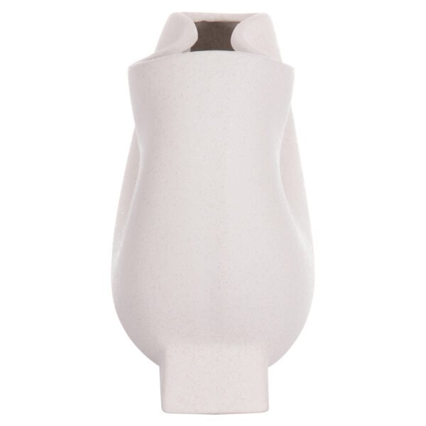 ΕΠΙΤΡΑΠΕΖΙΟ ΚΕΡΑΜΙΚΟ ΔΙΑΚΟΣΜΗΤΙΚΟ GLAΖΕ HM4610.01 ΥΠΟΛΕΥΚΟ ΚΡΥΣΤΑΛΛΙΚΟ 26x14x25Υεκ - Image 5