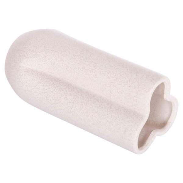 ΕΠΙΤΡΑΠΕΖΙΟ ΚΕΡΑΜΙΚΟ ΔΙΑΚΟΣΜΗΤΙΚΟ GLAΖΕ HM4612.01 ΚΡΥΣΤΑΛΛΙΚΟ ΥΠΟΛΕΥΚΟ Φ14x29Υεκ - Image 5