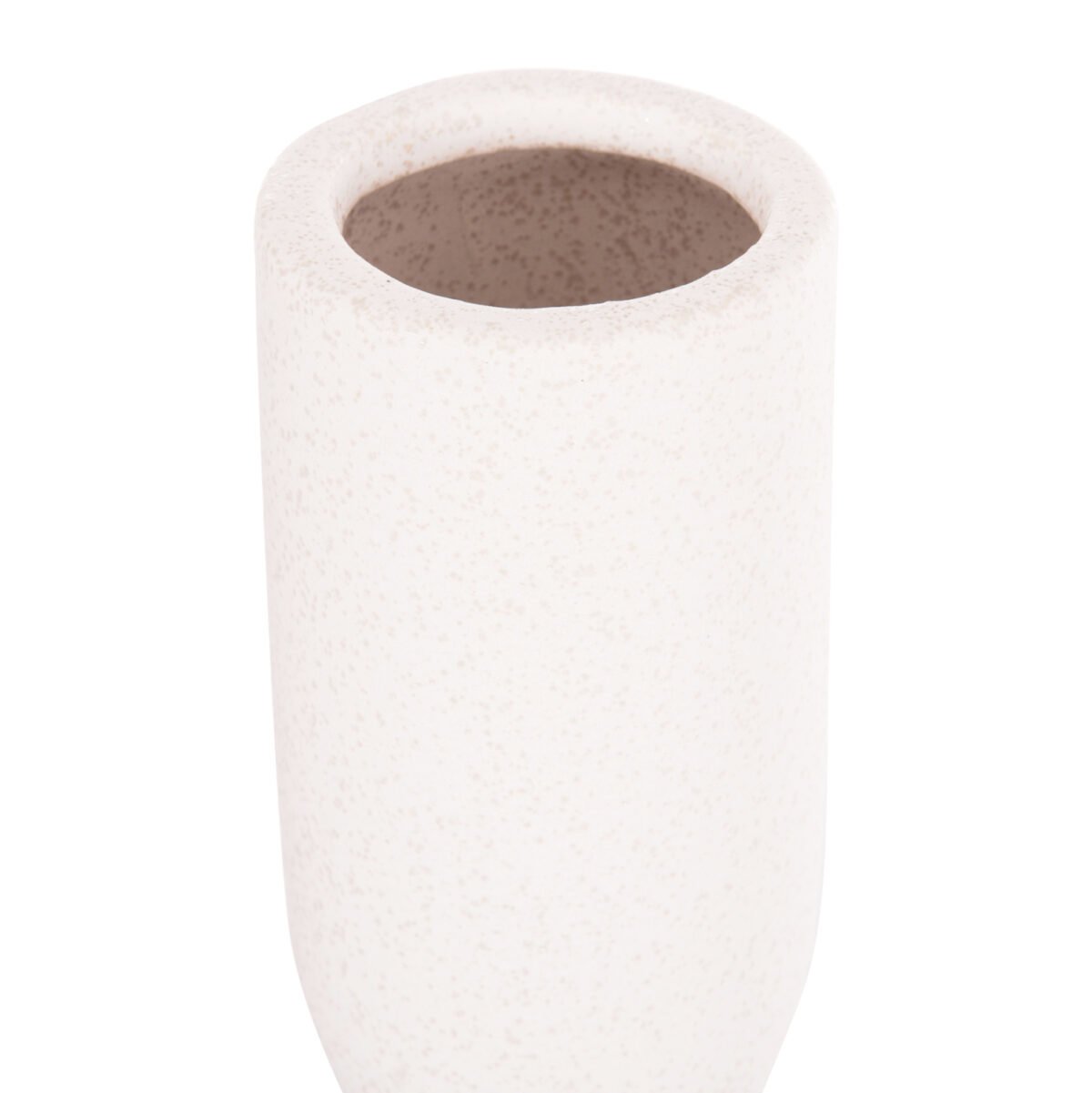 ΕΠΙΤΡΑΠΕΖΙΟ ΚΕΡΑΜΙΚΟ ΔΙΑΚΟΣΜΗΤΙΚΟ SCEPTER HM4615.01 ΚΡΥΣΤΑΛΛΙΚΟ ΥΠΟΛΕΥΚΟ Φ7,5x30,5Υεκ - Image 5