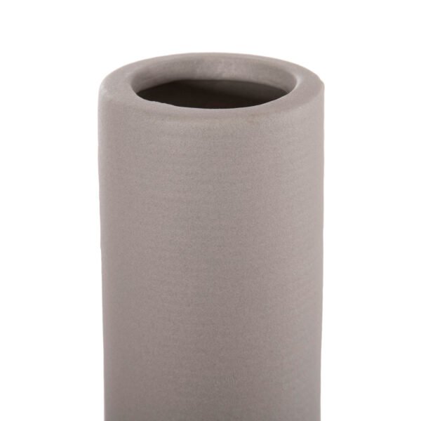 ΕΠΙΤΡΑΠΕΖΙΟ ΚΕΡΑΜΙΚΟ ΔΙΑΚΟΣΜΗΤΙΚΟ GALAD HM4616.02 ΓΚΡΙ ΜΑΤ Φ11x26Υεκ - Image 5