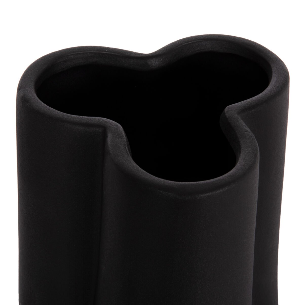 ΕΠΙΤΡΑΠΕΖΙΟ ΚΕΡΑΜΙΚΟ ΔΙΑΚΟΣΜΗΤΙΚΟ GLAΖΕ HM4613.02 ΜΑΥΡΟ ΜΑΤ Φ16x22Υεκ - Image 6