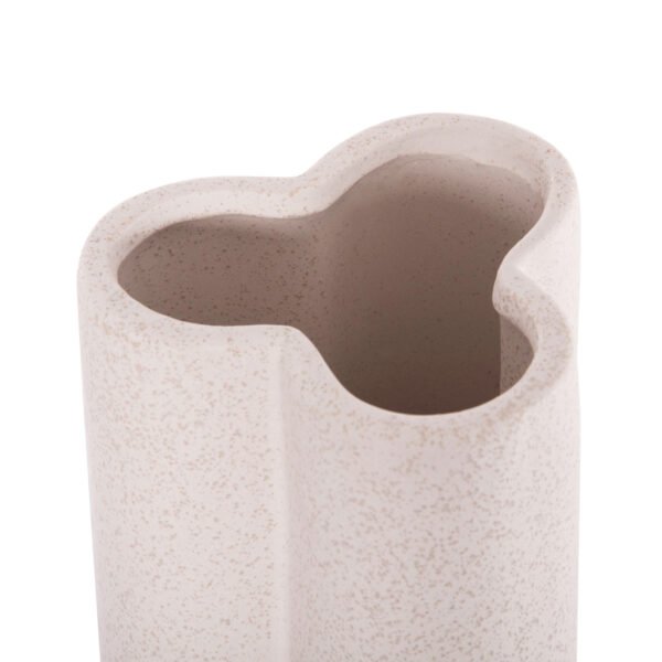 ΕΠΙΤΡΑΠΕΖΙΟ ΚΕΡΑΜΙΚΟ ΔΙΑΚΟΣΜΗΤΙΚΟ GLAΖΕ HM4611.01 ΚΡΥΣΤΑΛΛΙΚΟ ΥΠΟΛΕΥΚΟ Φ14x34Υεκ - Image 6