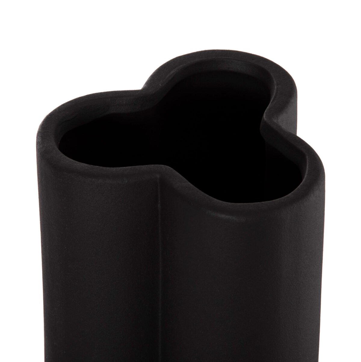 ΕΠΙΤΡΑΠΕΖΙΟ ΚΕΡΑΜΙΚΟ ΔΙΑΚΟΣΜΗΤΙΚΟ GLAΖΕ HM4611.02 ΜΑΥΡΟ ΜΑΤ Φ14x34Υ εκ. - Image 6